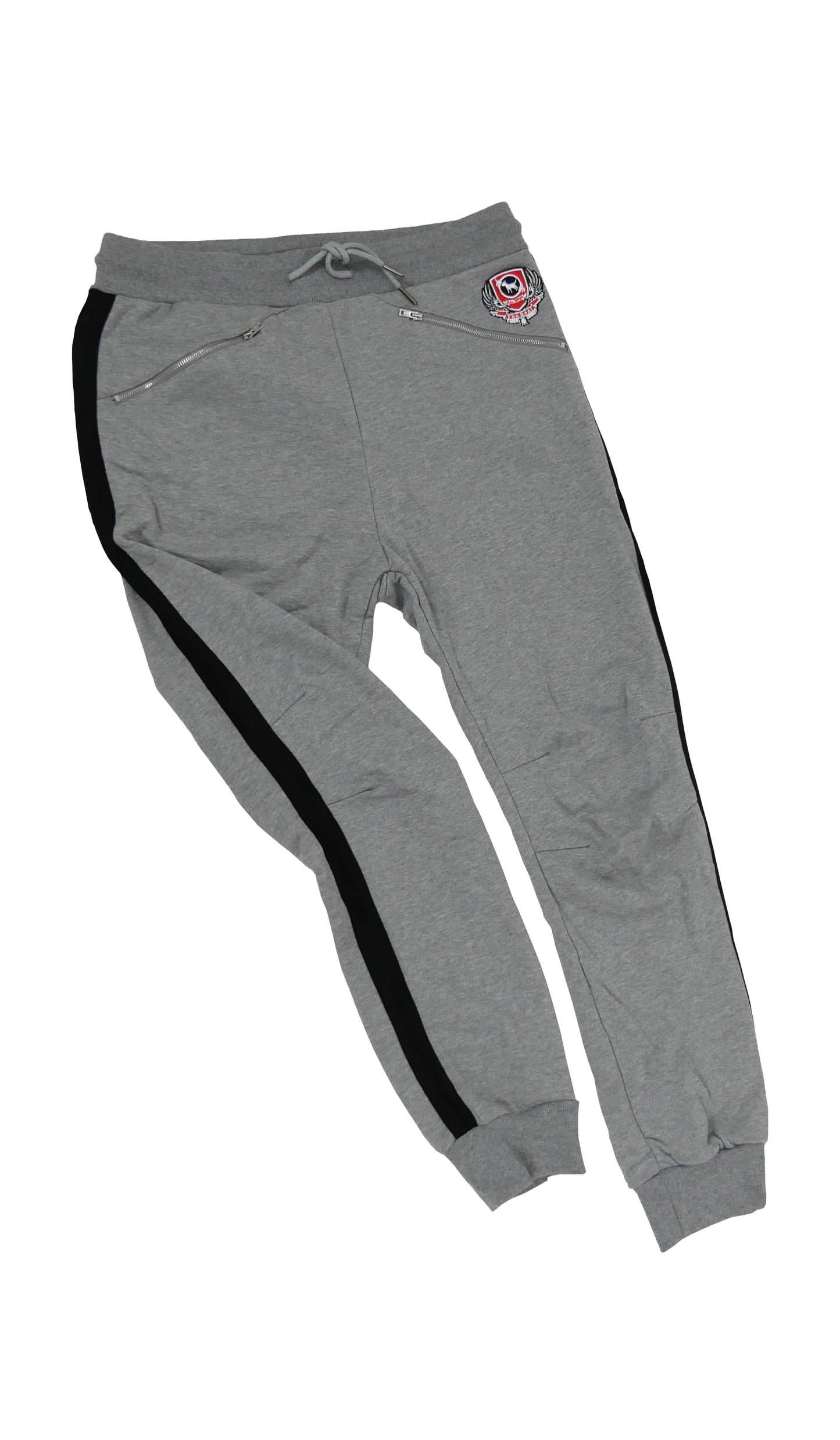 GRAY PANTS BULLTERRIER