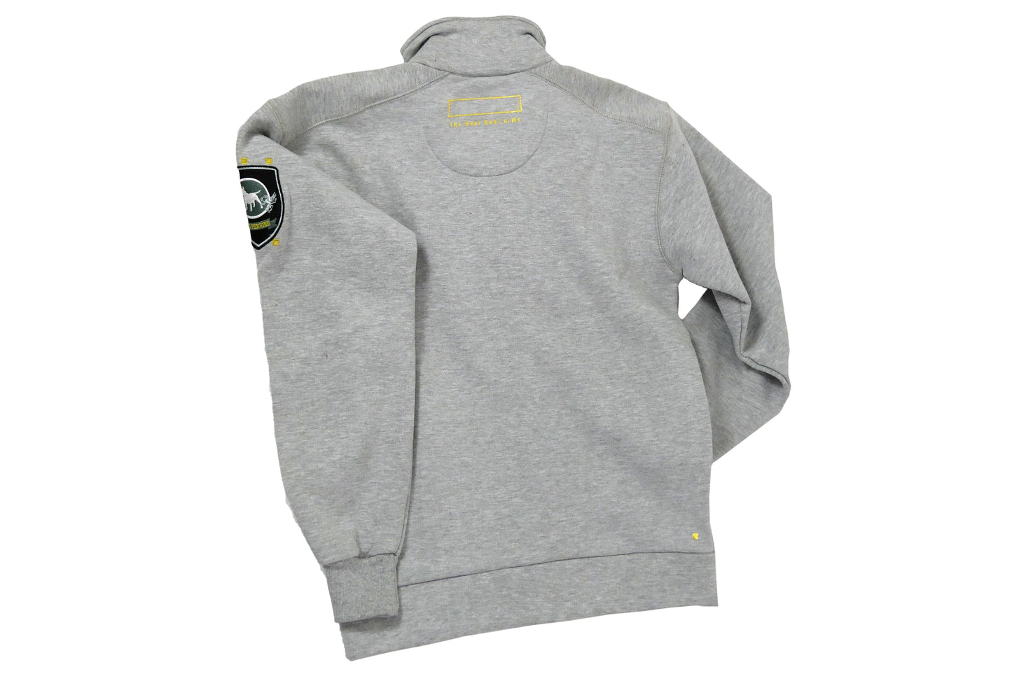 HOODED ZIPPED JACKET PANEL GOLD BULLTERRIER