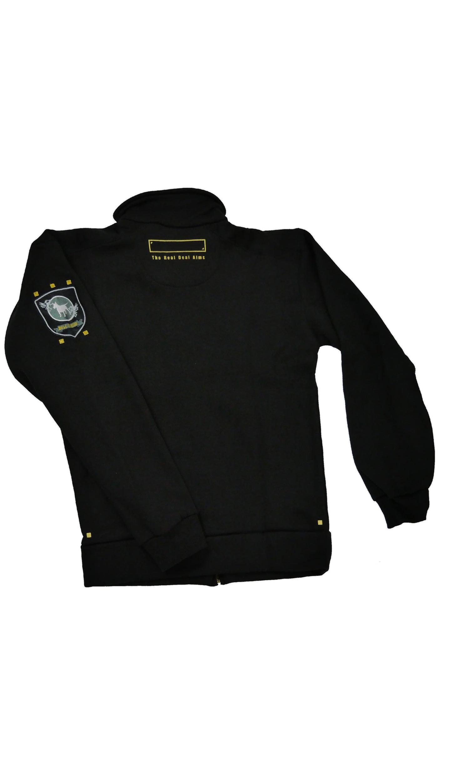 ZIPPED JACKET PANEL GOLD BULLTERRIER