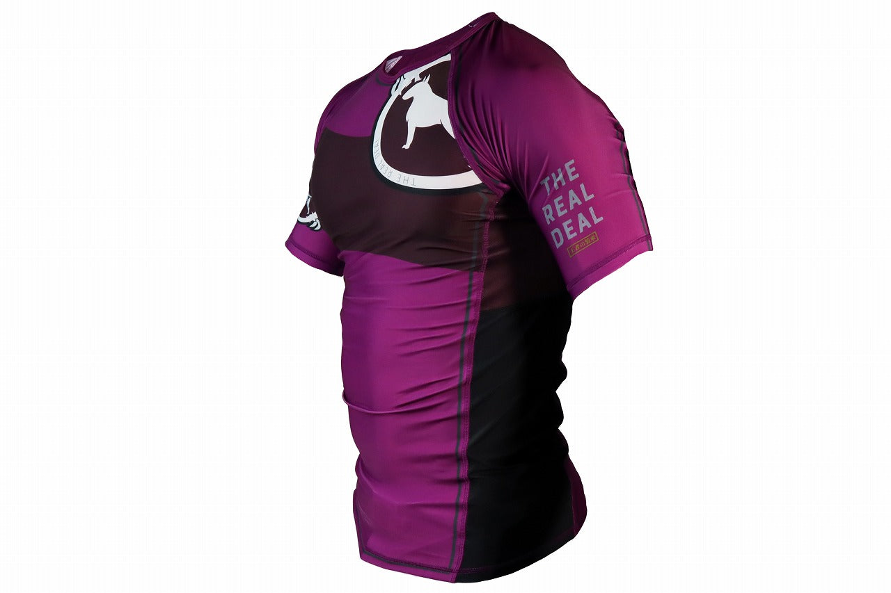 BULL TERRIER RASHGUARD RANK SHORT SLEEVE 2.0 NEW