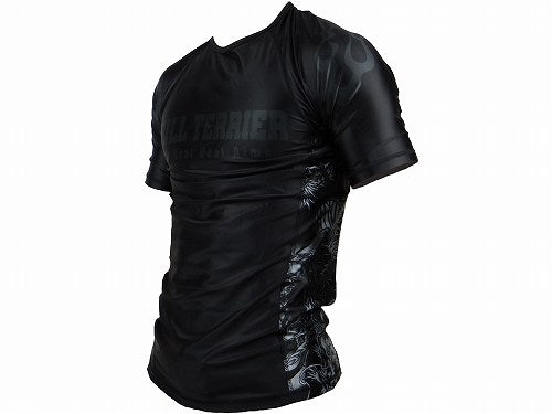 BULLTERRIER Rash Guard – MUSHIN DARK SHORT SLEEVE