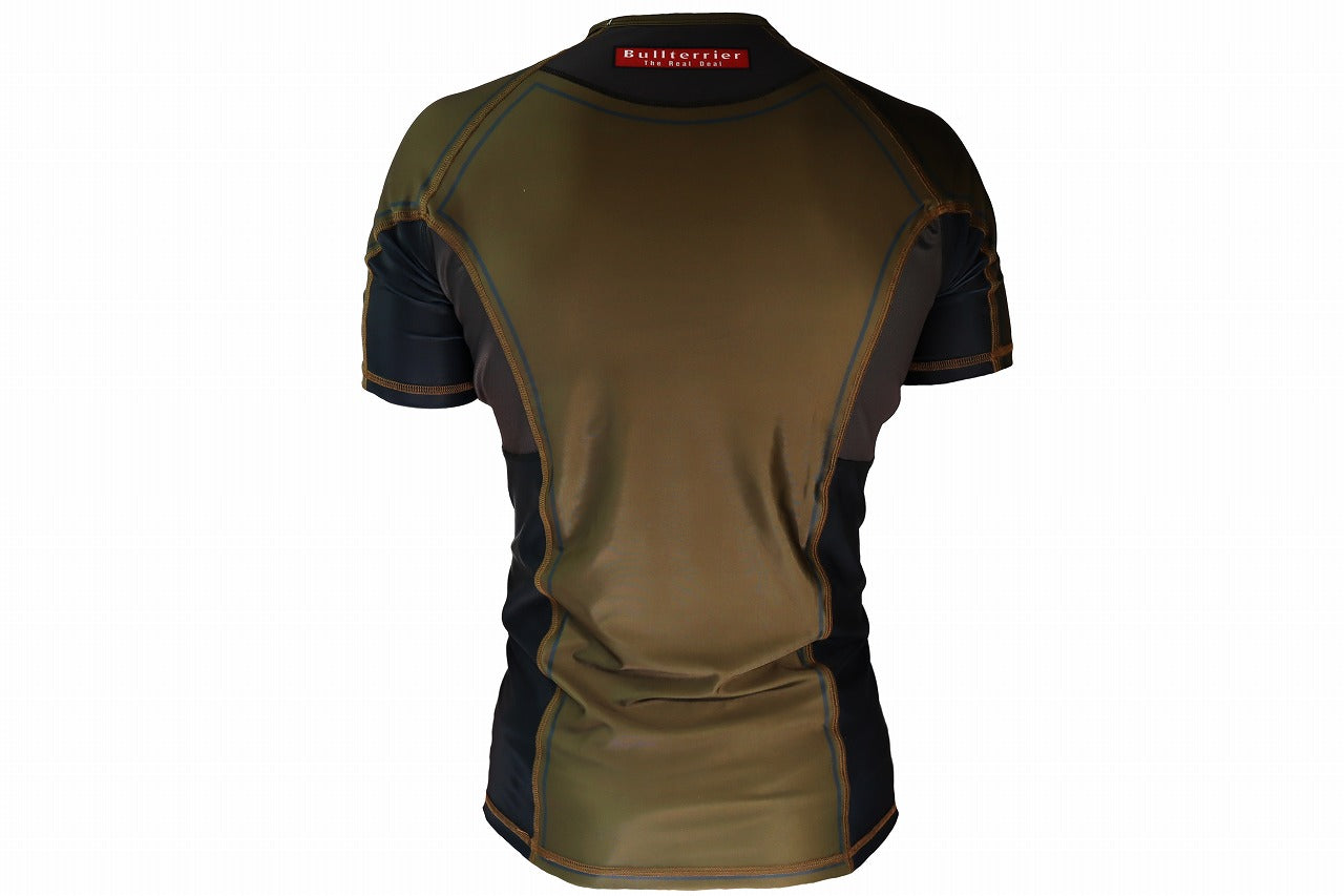 BULL TERRIER RASHGUARD RANK  SHORT SLEEVE 2.0 NEW