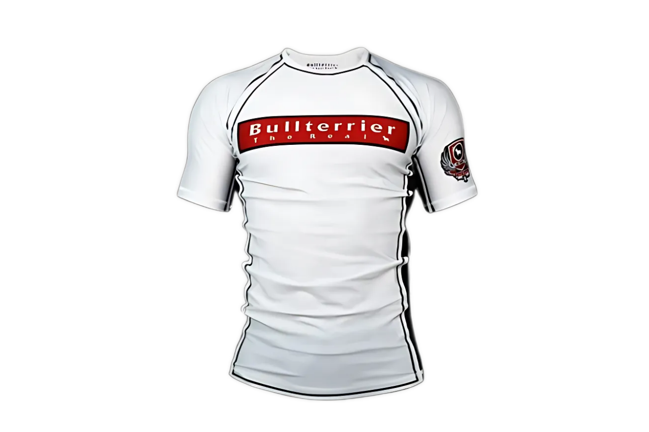 BULL TERRIER RASHGUARD RANK  SHORT SLEEVE