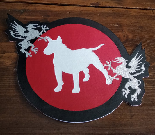 BULLTERRIER Patch – DIE CUT RP