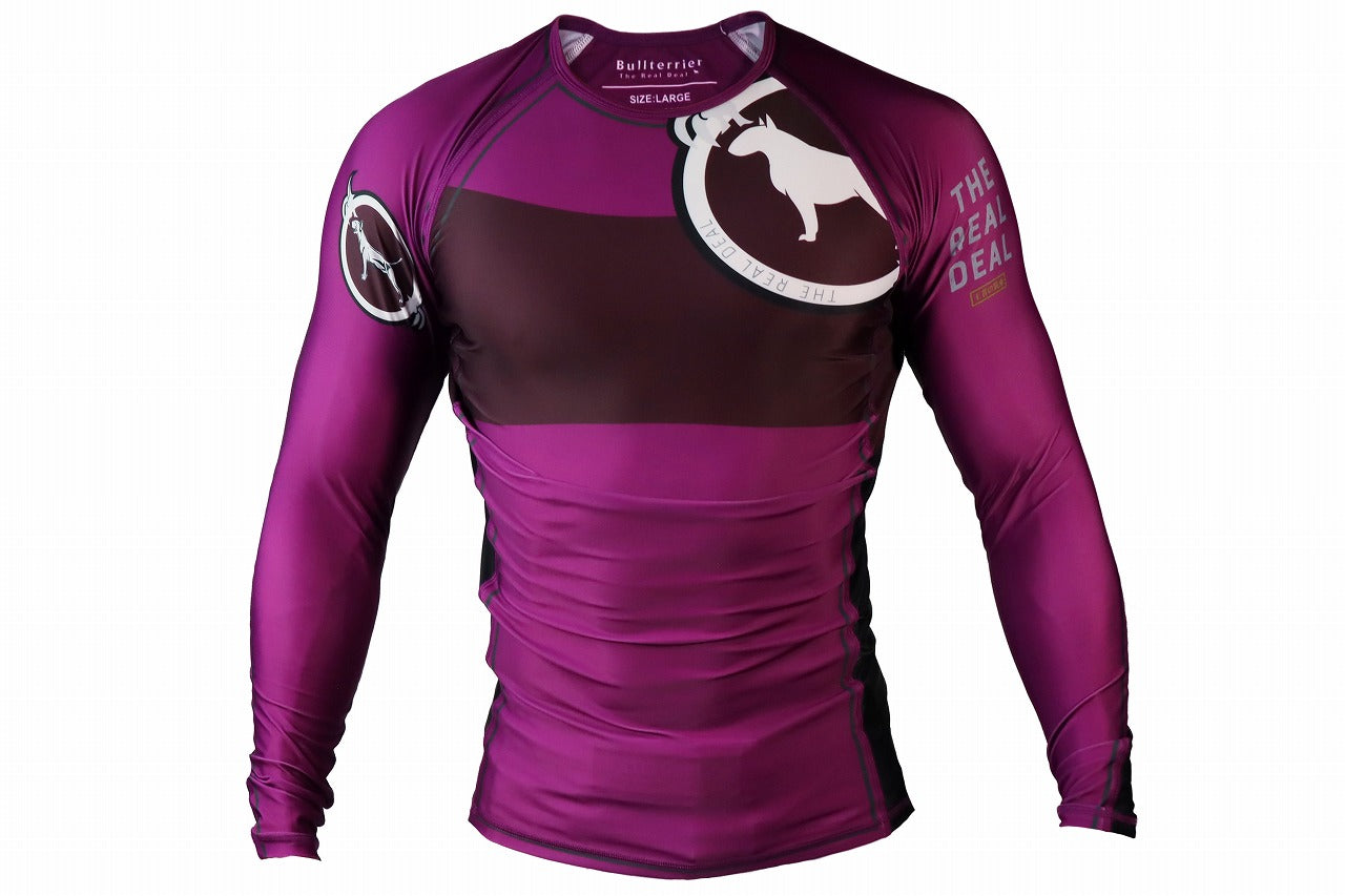 BULL TERRIER RASHGUARD RANK  LONG SLEEVE 2.0 NEW