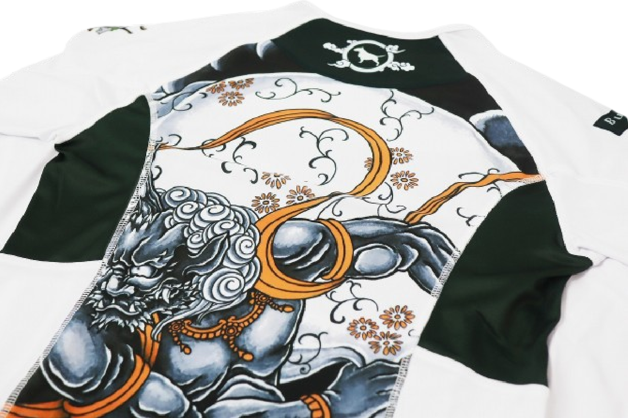 BULL TERRIER Rashguard FUJIN  Long  Sleeve