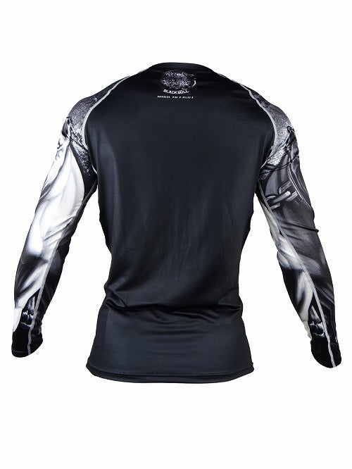 BLACK BULL Rash Guard – ARM LONG SLEEVE