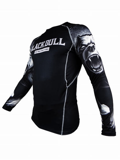 BLACK BULL Rash Guard – ARM LONG SLEEVE