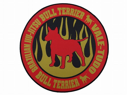 BULLTERRIER Patch – FIRE CIRCLE Gold