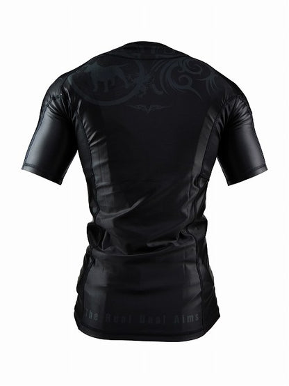 BULLTERRIER Rash Guard – TRIBAL 2.0 Maniche Corte